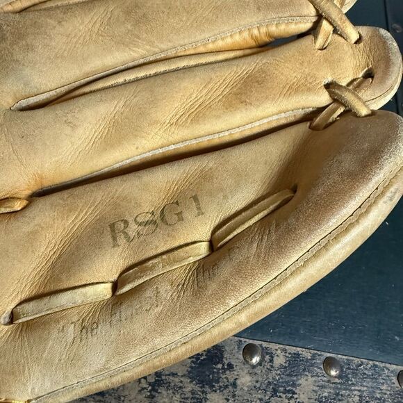 Rawlings Baseball Glove Mitt RSG1 Right Hand Throw Super Size 13” Fastback Vintg - Picture 4 of 7